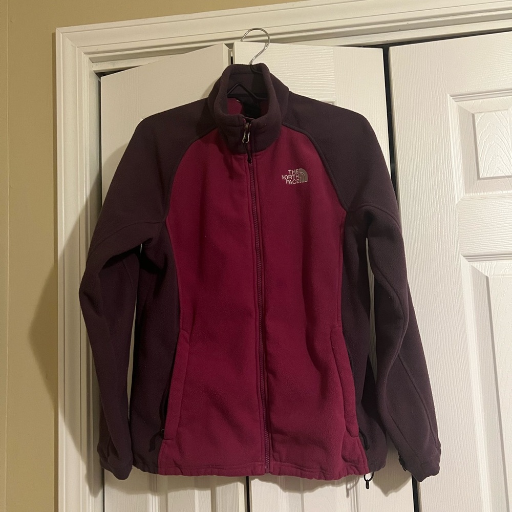 Two Tone The North Face Full Zip Fleece Jacket